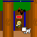 はちぃねっつの当時のゲーム画面