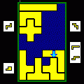 PolyShapes 5Squaresの当時のゲーム画面4