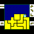 PolyShapes 5Squares2の当時のゲーム画面2