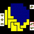 PolyShapes 5Squares3の当時のゲーム画面2