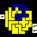 PolyShapes 5Squares3の当時のゲーム画面3