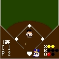 BASEBALL3の当時のゲーム画面