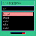 携帯寺子屋(3)の当時のゲーム画面