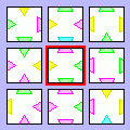 9 Cardsの当時のゲーム画面