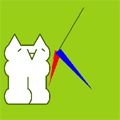 (*u∀u)待受け時計の当時のゲーム画面2