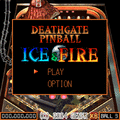 デスゲイトピンボールの当時のゲーム画面