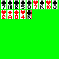 アコーディオンの当時のゲーム画面