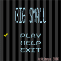 BIG SMALLの当時のゲーム画面