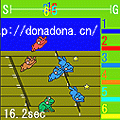 ケロケロレースの当時のゲーム画面3