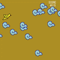 ばたグライドの当時のゲーム画面3