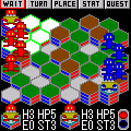 RED VS BLUE2の当時のゲーム画面