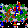 RED VS BLUE2の当時のゲーム画面2