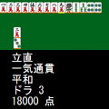 本格麻雀彩京伝説の当時のゲーム画面4