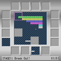 動画ジグソーパズル Dyna-Moの当時のゲーム画面