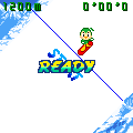 爆走超最速スノボ伝説の当時のゲーム画面2
