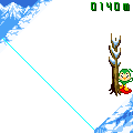 爆走超最速スノボ伝説の当時のゲーム画面4