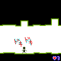 炎の安全地帯の当時のゲーム画面2