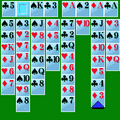 フリーセルの当時のゲーム画面4