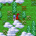 エクスパンドファンタジーの当時のゲーム画面