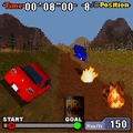 デンジャラスラリーの当時のゲーム画面2