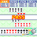 7ならべの当時のゲーム画面