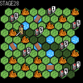 テリトリアル Ver2の当時のゲーム画面