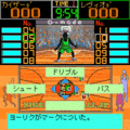 バスケシミュレーション～TIP OFF～の当時のゲーム画面3