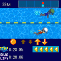 ポケットスイミングの当時のゲーム画面3