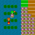 ジャンピングモグラたたきの当時のゲーム画面