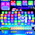 宇宙人フィーバーの当時のゲーム画面