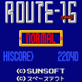 ルート１６ターボの当時のゲーム画面