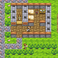 ソード&マジック・サガの当時のゲーム画面