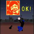 星空野球部の当時のゲーム画面4