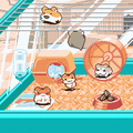 ハムスター育成EX!の当時のゲーム画面2