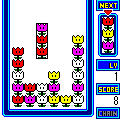 TulipeDropsの当時のゲーム画面