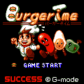 バーガータイムの当時のゲーム画面