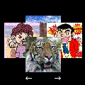 画像バラバラ事件forIの当時のゲーム画面