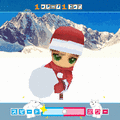 雪玉ボウリングビッグバンの当時のゲーム画面4