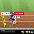100ｍ DASH TRIAL 体験版の当時のゲーム画面