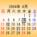 誕生日の当時のゲーム画面