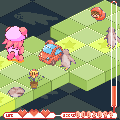 THE 突進!の当時のゲーム画面3