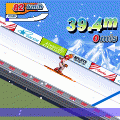 ポケットスキージャンプ無料版の当時のゲーム画面3