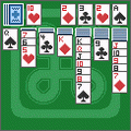 ソリティア無料版の当時のゲーム画面2