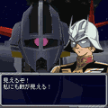 機動戦士ガンダム3D めぐりあい宇宙編の当時のゲーム画面3