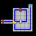 パニック　パーキングの当時のゲーム画面
