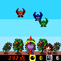 鳥!の当時のゲーム画面