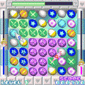 THE つなげてパズルふたりで!たまてんの当時のゲーム画面2