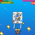 もんぐーの大冒険の当時のゲーム画面