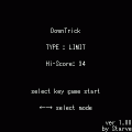 DownTrickの当時のゲーム画面
