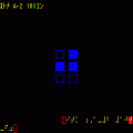 簡易点字リーダーの当時のゲーム画面